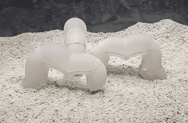 Large-scale Deployable Soft Robot